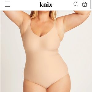 Knix Bodysuit Beige Size L (NWT)